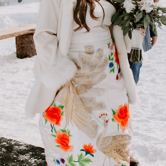 Stunning One of a Kind A-line Vintage Kimono Dress - Picture 5 of 5